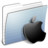 Graphite Stripped Folder Apple Icon